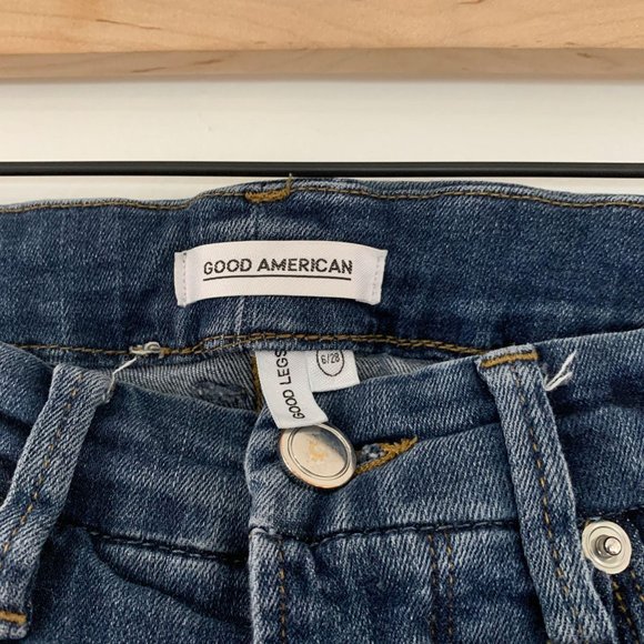 Good American Good Legs Jeans Size 28 - Picture 3 of 7